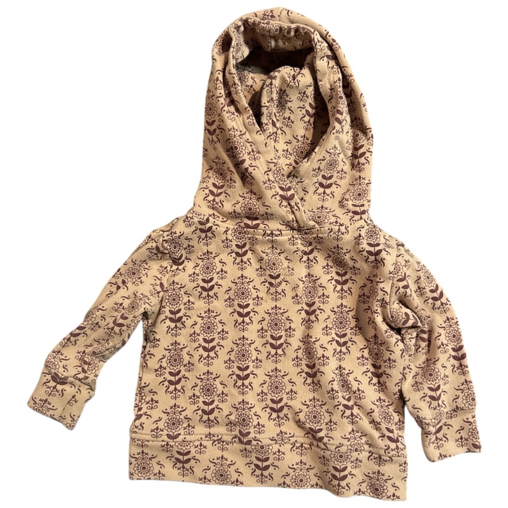 Kate Quinn Organic Cotton Girls Patterned Hoodie